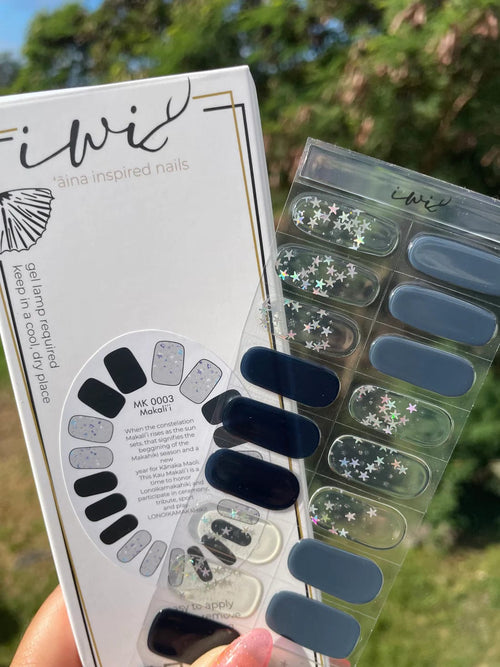 Iwi Nails Beauty and Wellness Gel Nail Strips in Makalii graysgazette